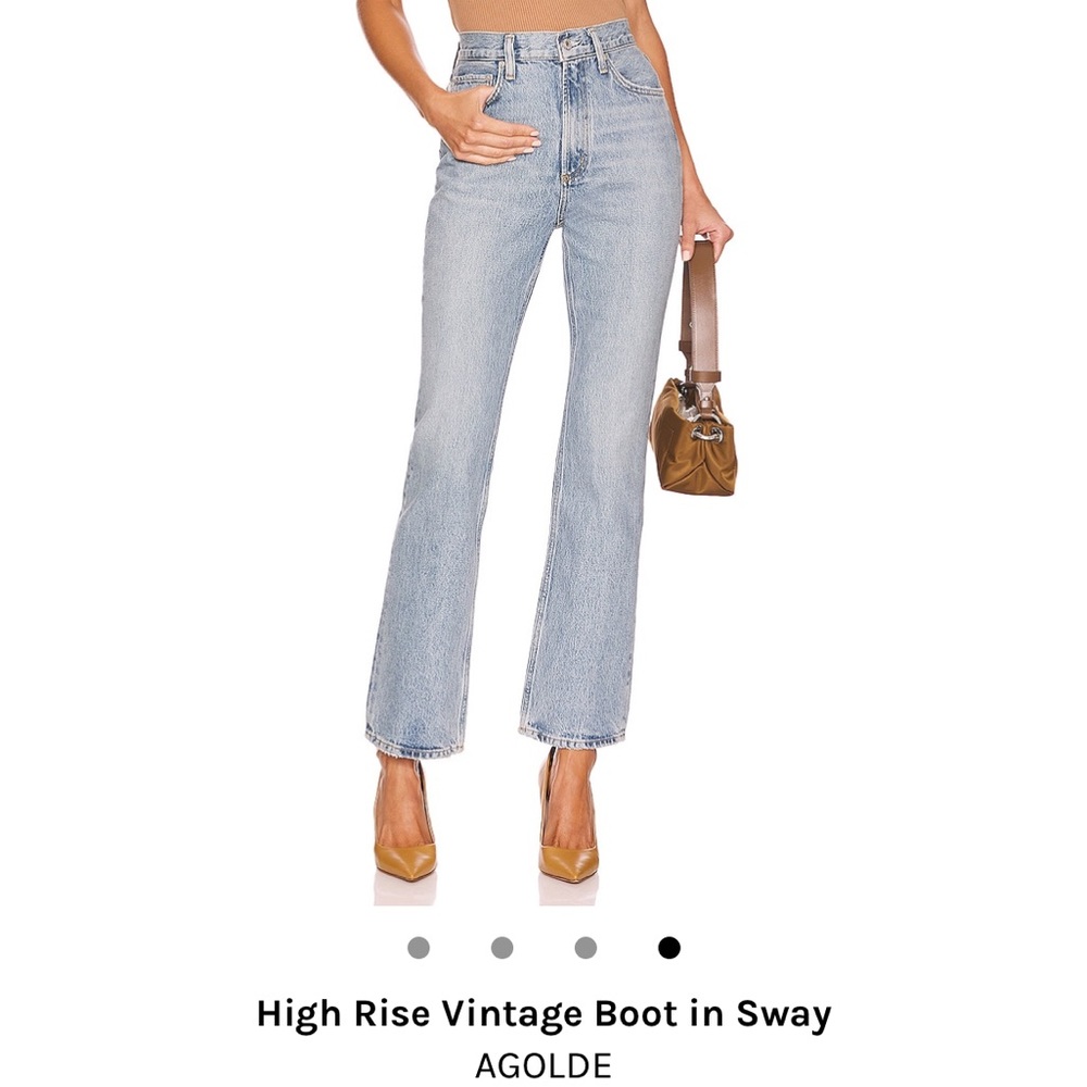 AGOLDE High Waisted Vintage Boot Jean Size 26 New